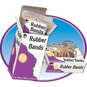 (10 Bx) Rubber Bands Assorted Sizes