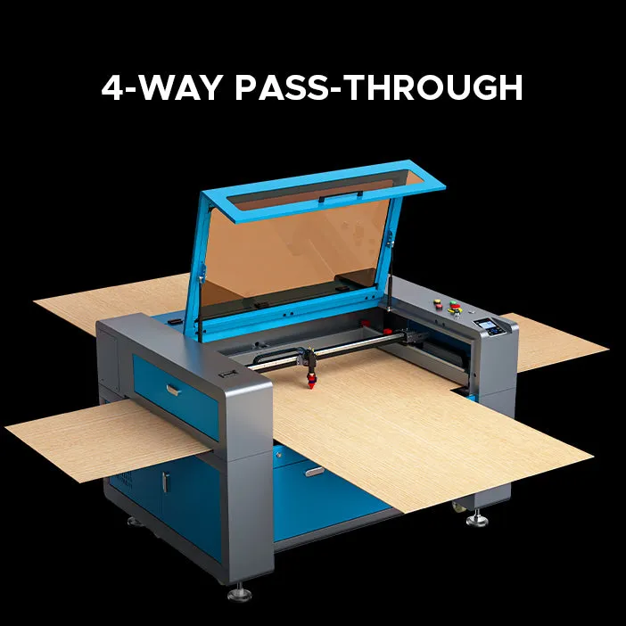 AF2435-80 - 80W CO2 Laser Engraver Cutting Machine with 24" x 35" Working Area (with Auto Focus)