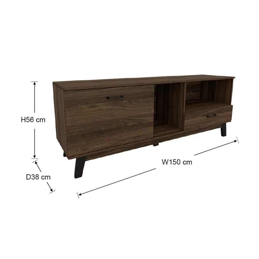 Aiden 150 cm Mid TV Rack