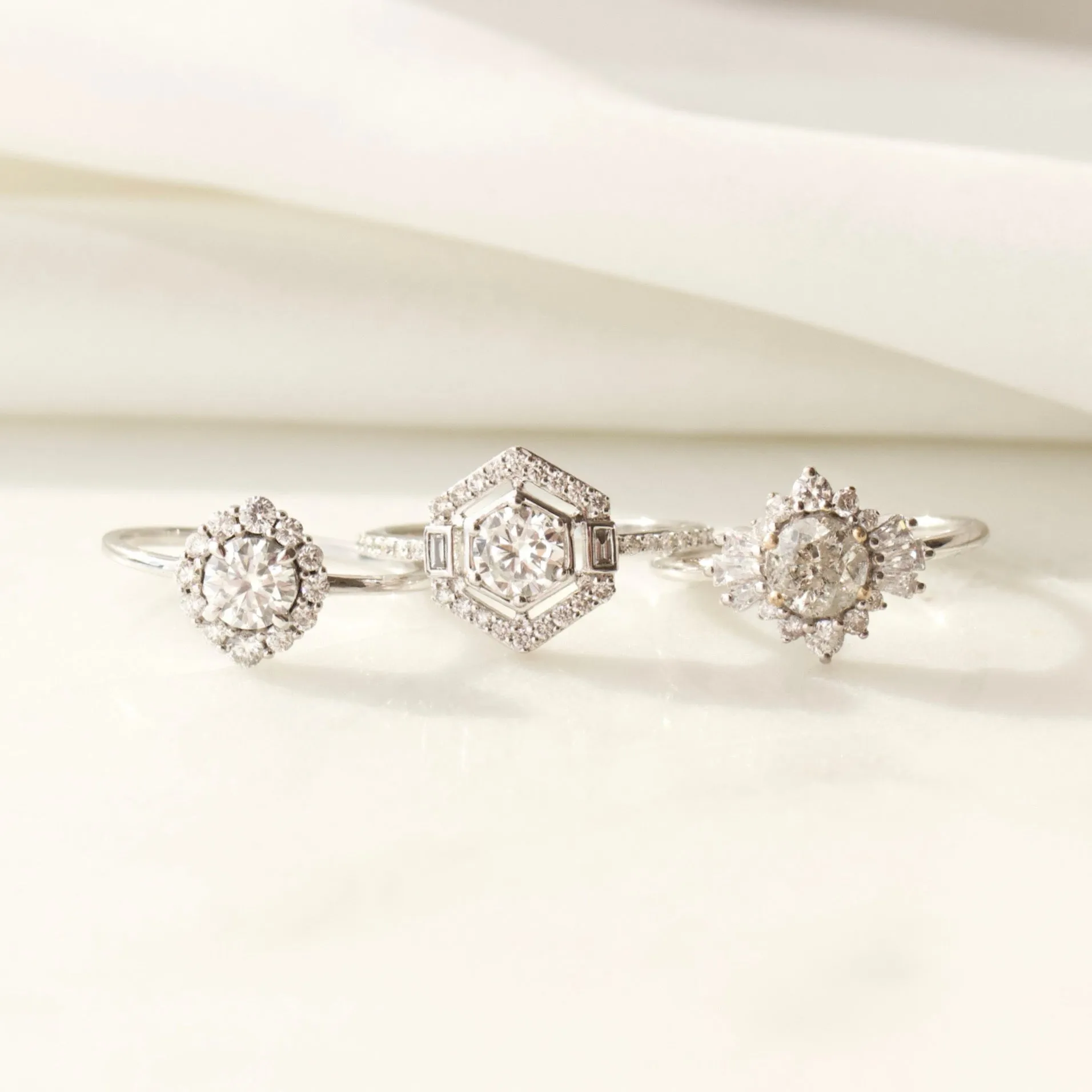 Aria Salt & Pepper Diamond Ring