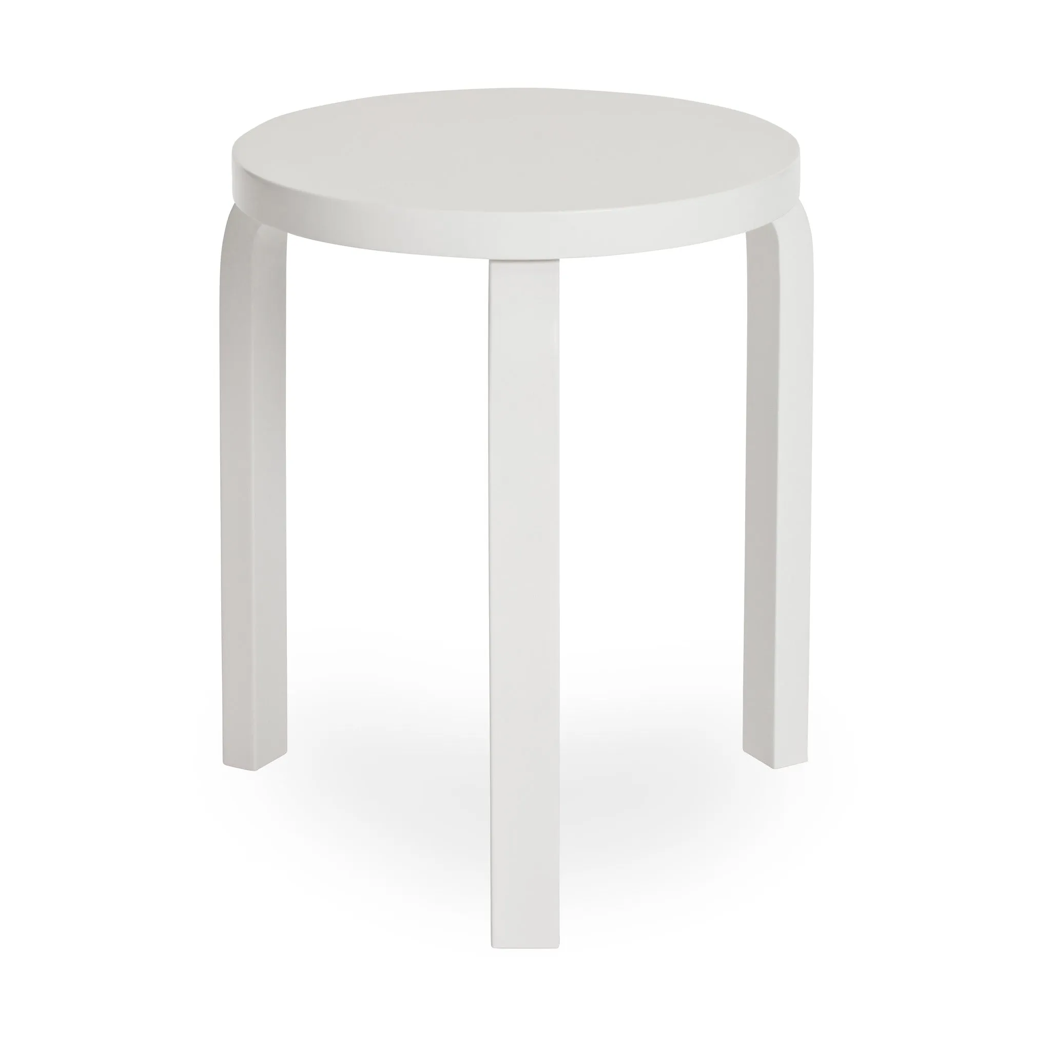 Artek Aalto Stacking Stool 60 - Black/ Black