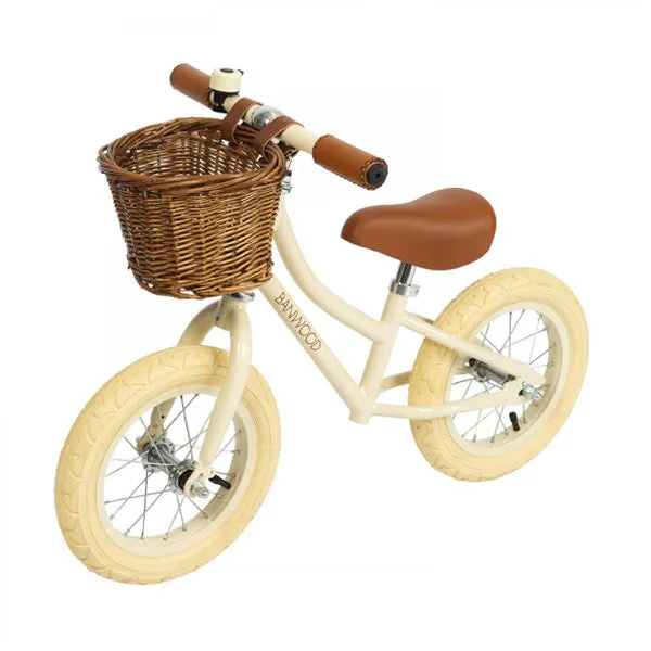 Banwood First Go 12" Balance Bike – Cream