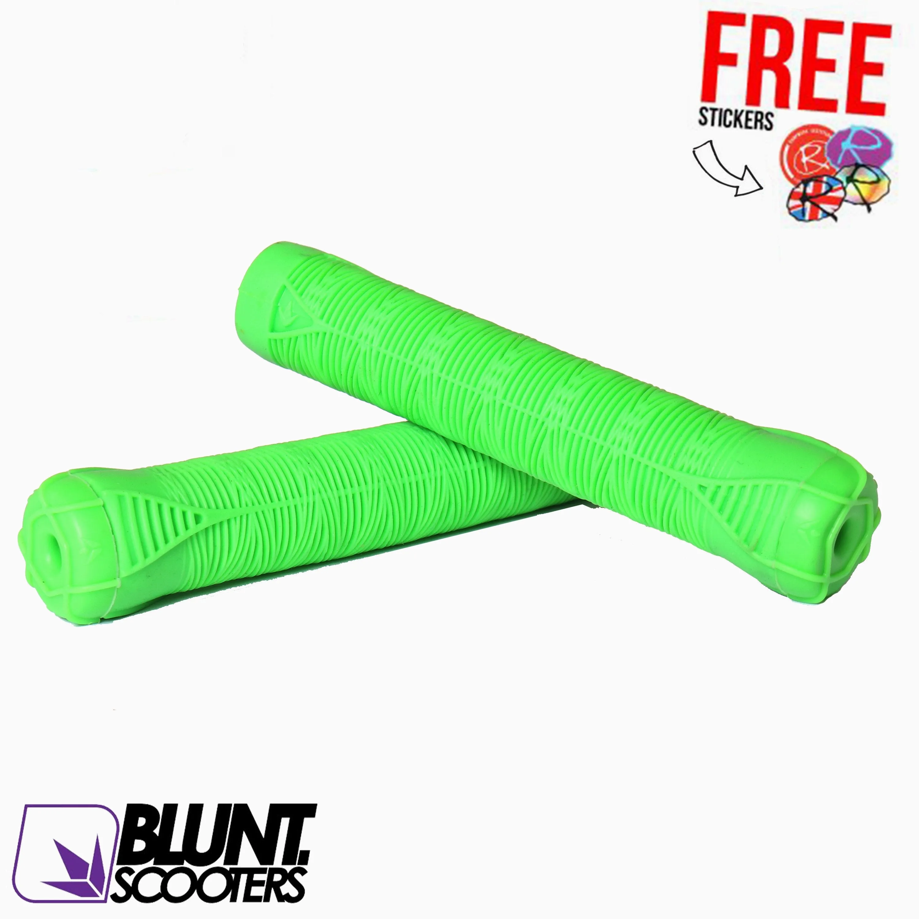 Blunt Scooter V2 Grips, Green