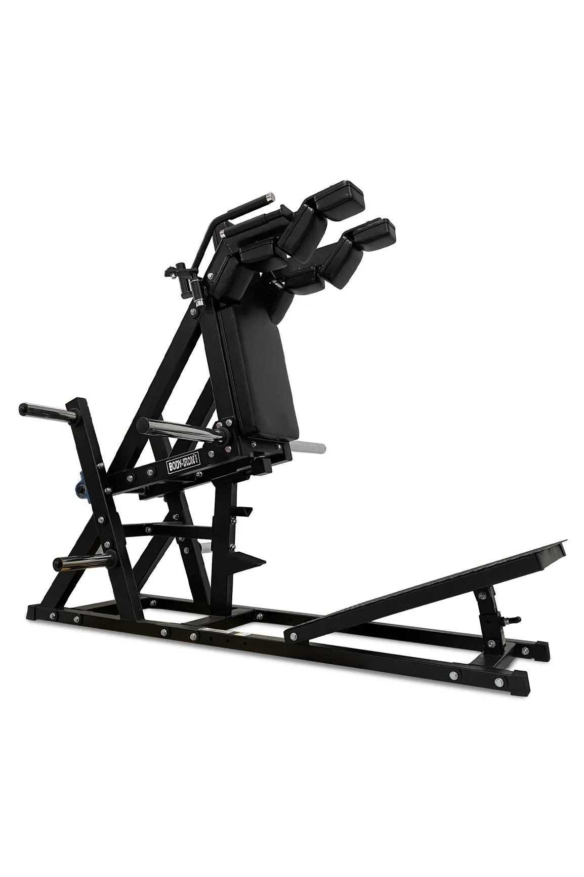 Body Iron Front Squat & Hack Squat Machine