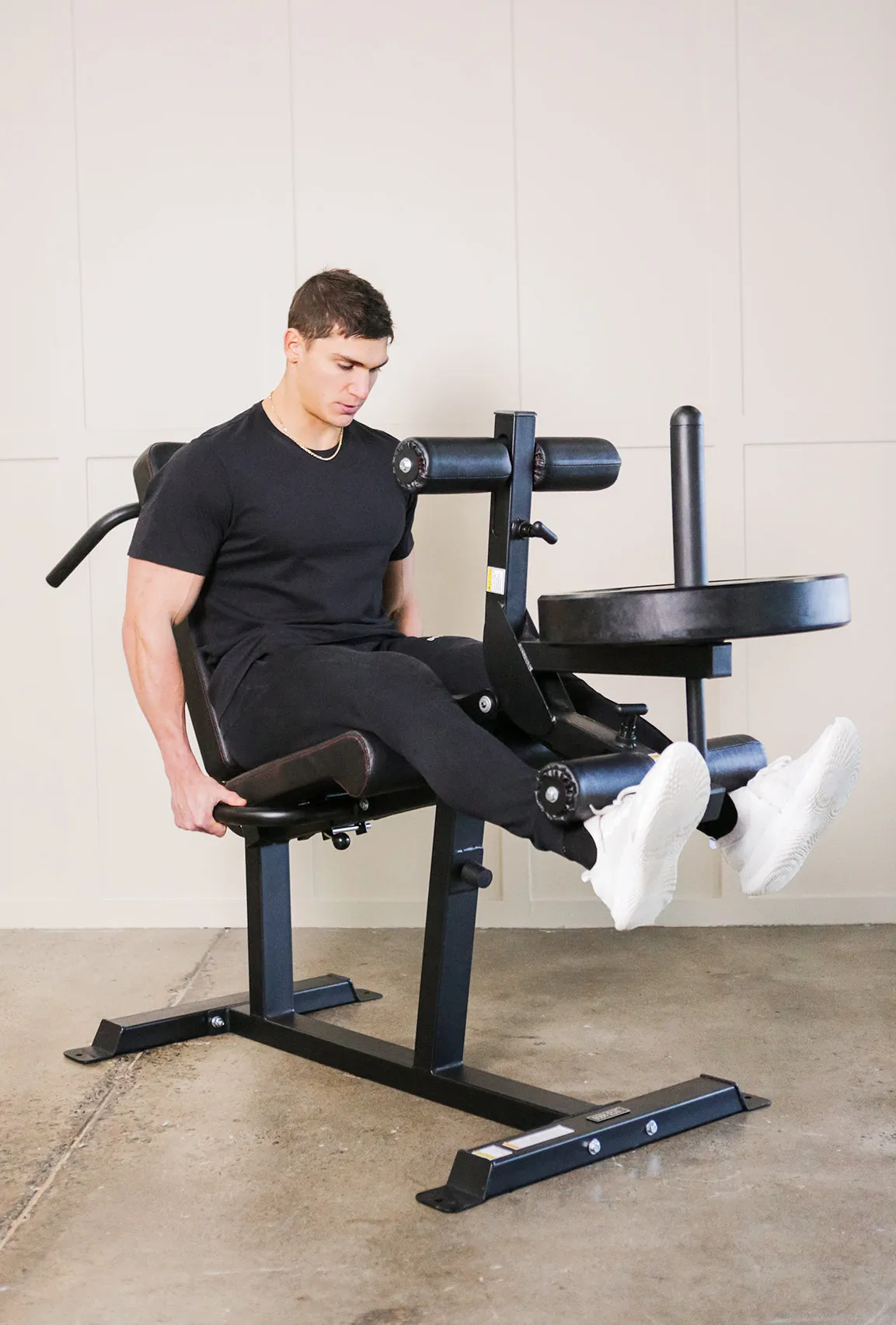 Body Iron Leg Extension & Prone Curl Machine