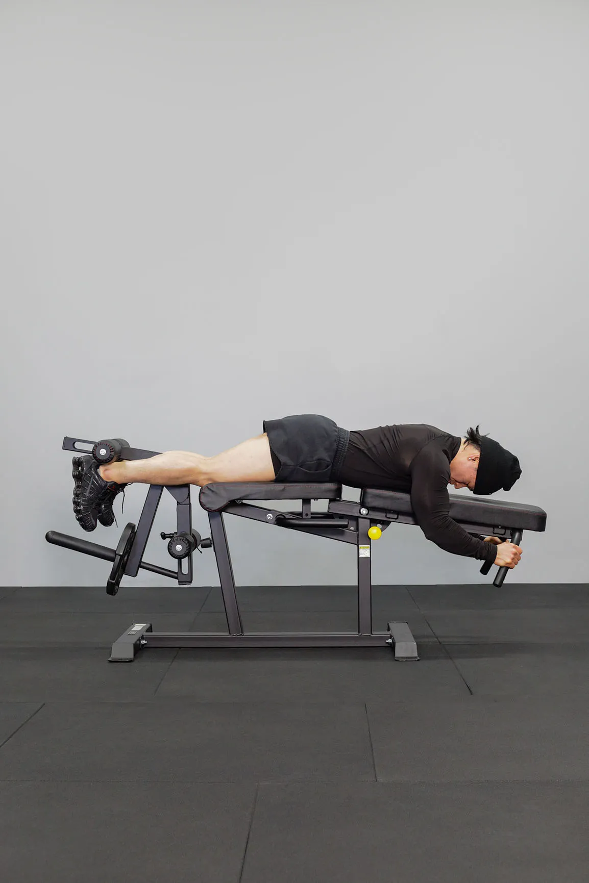 Body Iron Leg Extension & Prone Curl Machine