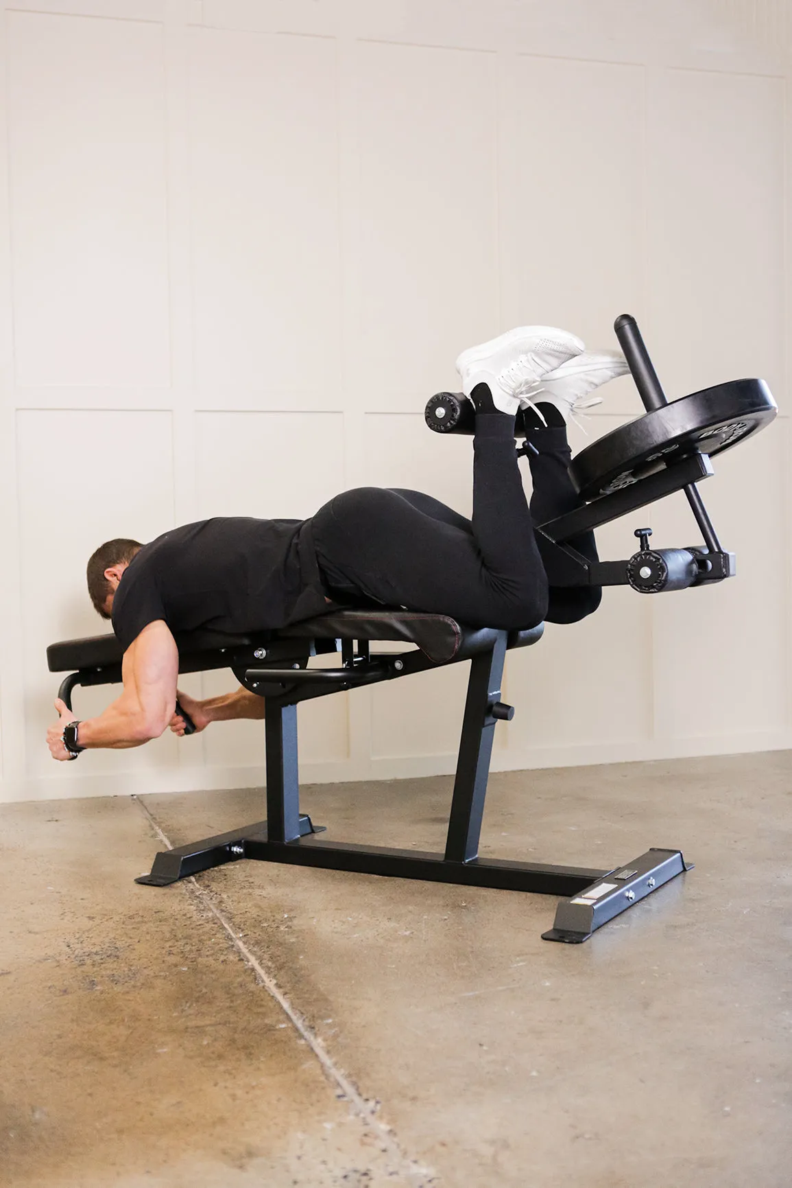 Body Iron Leg Extension & Prone Curl Machine