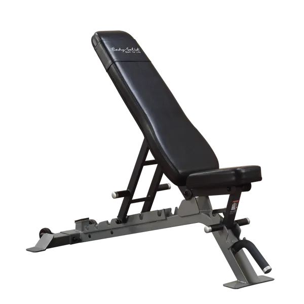 Body Solid SFID325 Pro Clubline Flat Incline Decline Bench