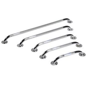 Dynarex - Chrome Knurled Grab Bar