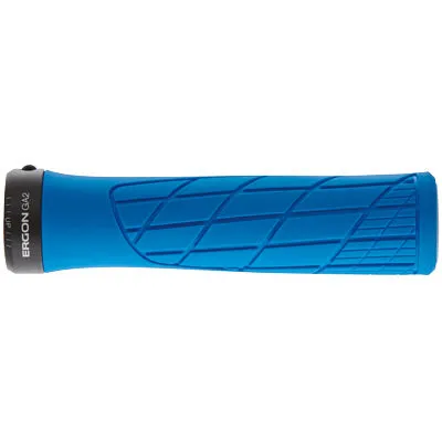 Ergon Grips,Ga2 Midsummer Blue W/Replcble Endplug Ga2  Gripstape