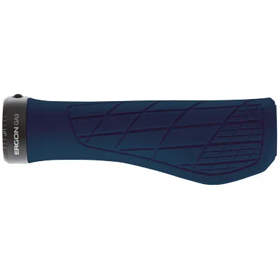 Ergon Grips,Ga3-L, Nightride Blue,Large,W/Rpclbl Endplugs Ga3-L  Gripstape