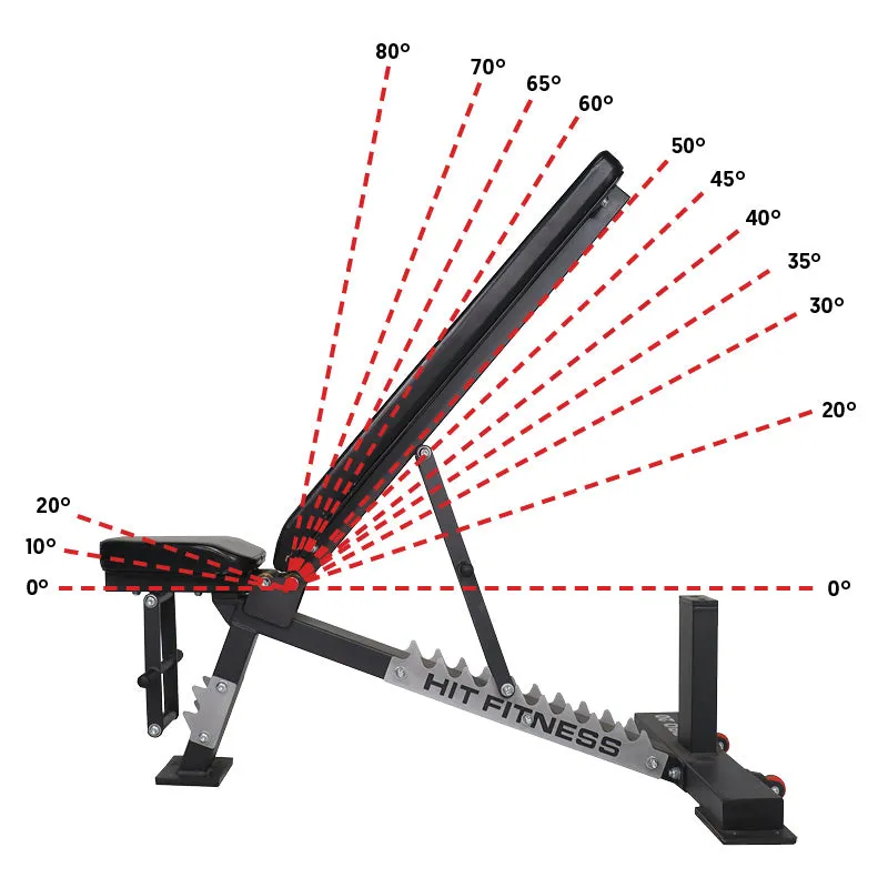 Hit Fitness Commercial Weight Bench