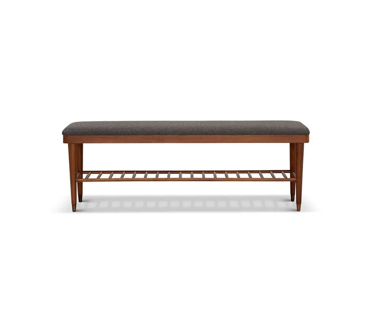 Holfred Bench With Shelf