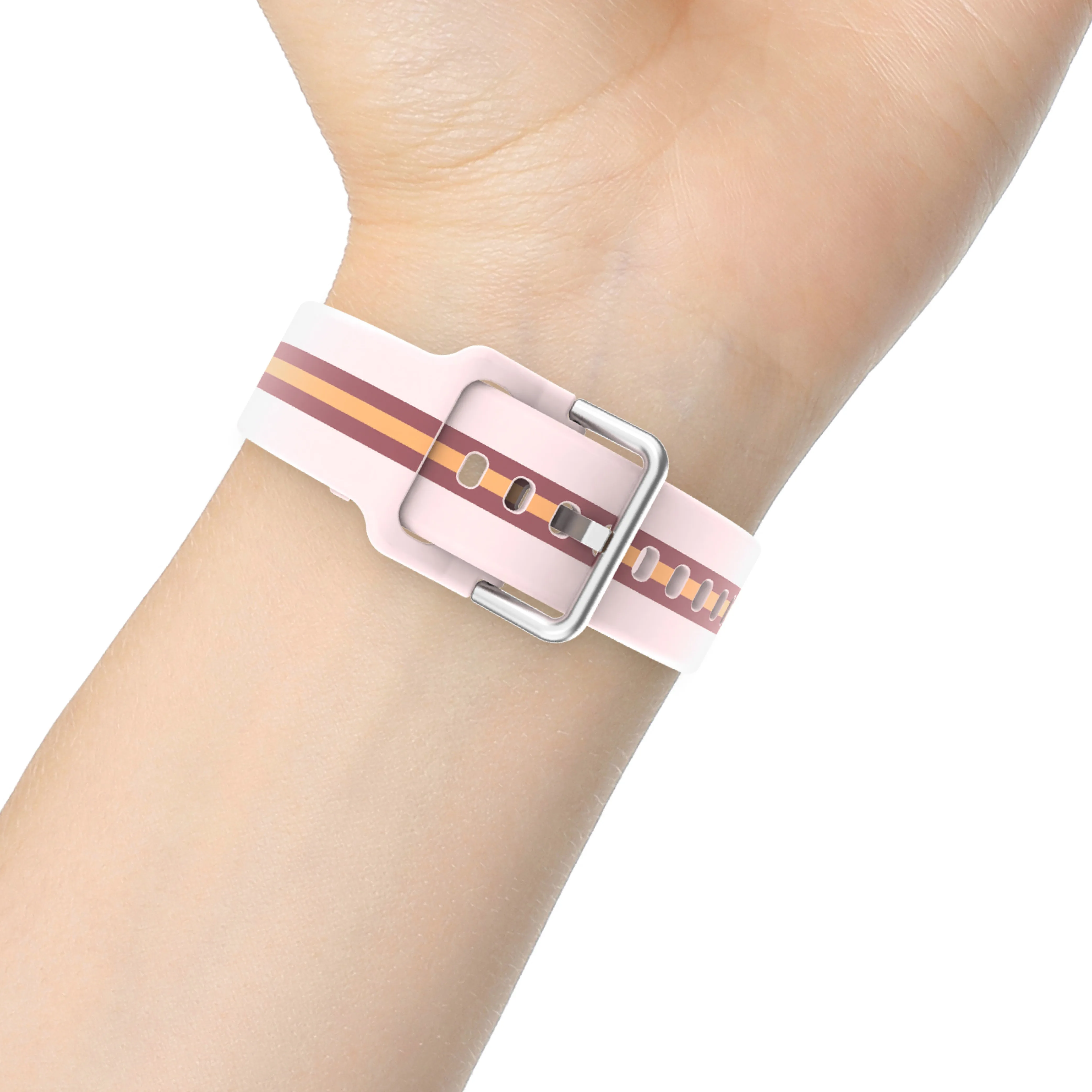 iTouch Air 4 | Jillian Michaels Edition Extra Band: Blush/Silver Silicone