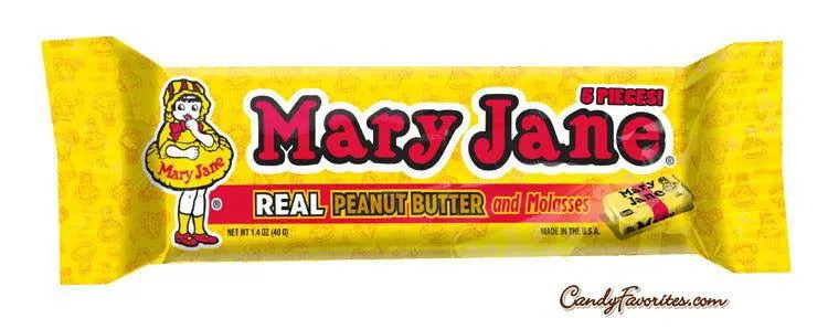 Mary Jane Candy Bars