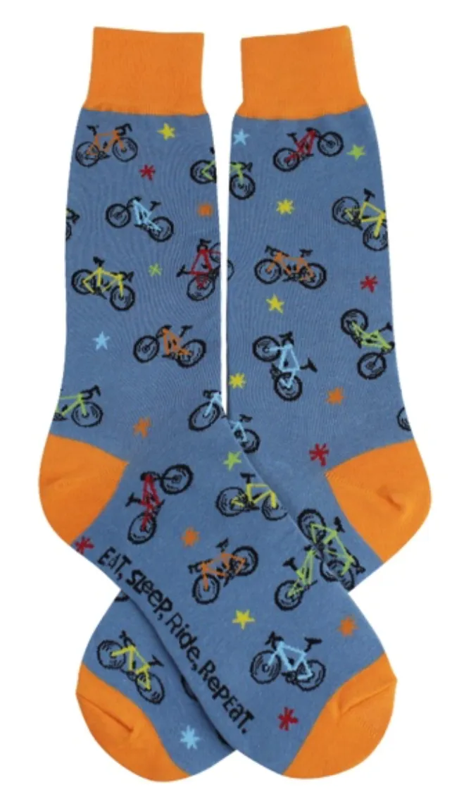 Men's Cycling Crew Socks