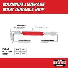 Milwaukee 9" Finish Nail Puller 48-22-9030