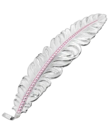 Montana Silversmith Tough Enough to Wear Pink Hat Feather