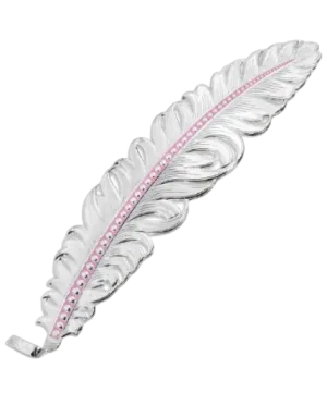 Montana Silversmith Tough Enough to Wear Pink Hat Feather