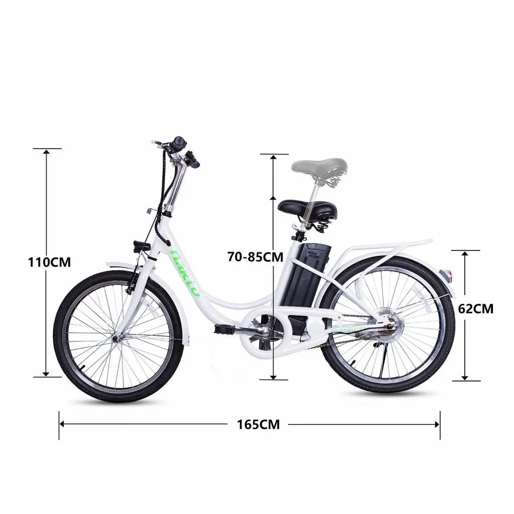 Nakto Elegance 36V/10Ah 250W Cruiser Electric Bike With Plastic Basket