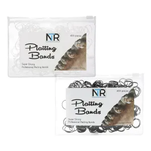 NTR Plaiting Bands 400pc