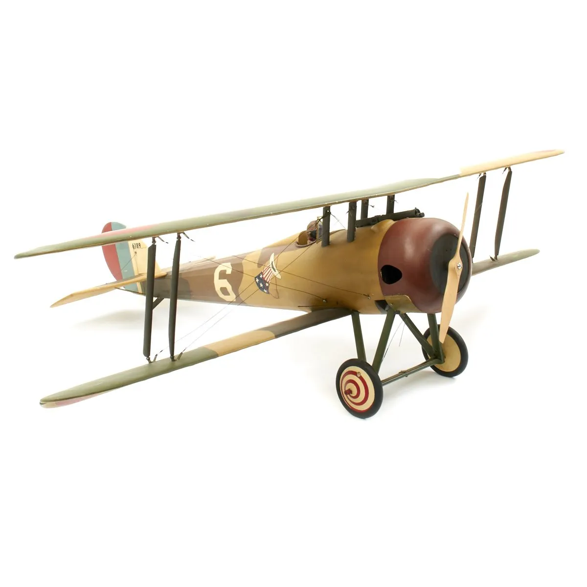 Original U.S. WWI 94th Aero Squadron Nieuport 28 C.1 Large Scale Model Plane for 1927 Film Wings