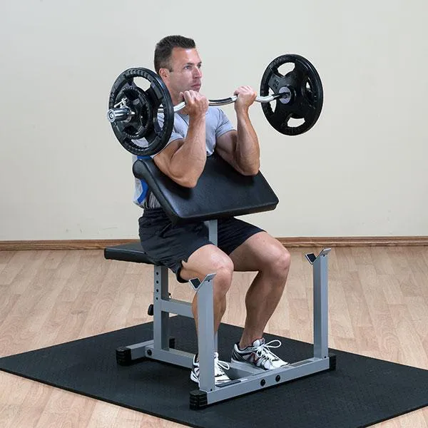 PowerLine by Body Solid Preacher Curl Bench