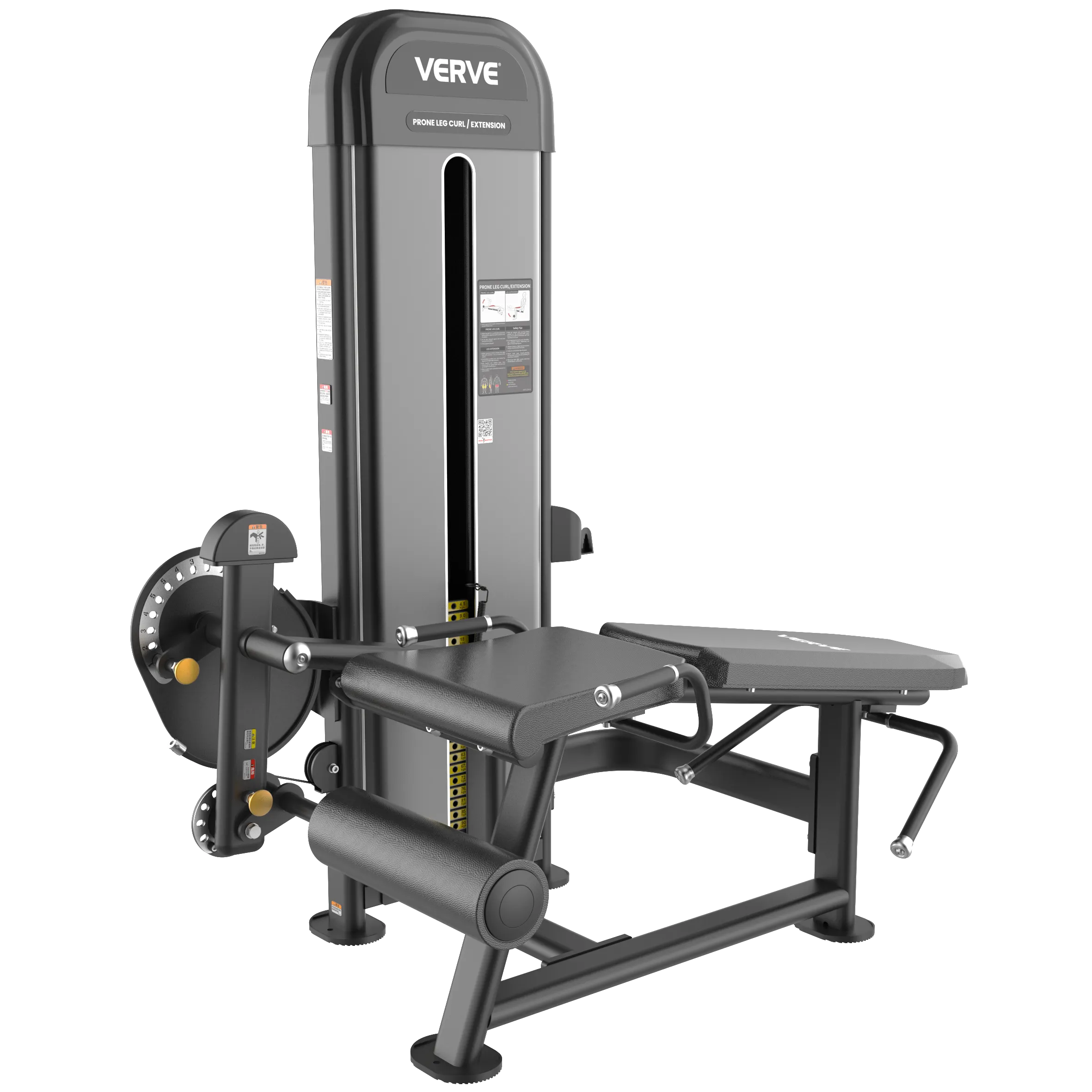 Prone Leg Curl / Leg Extension Pin Loaded Machine | MADE TO ORDER