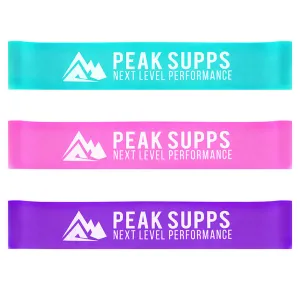 Resistance Bands (Pastel Range) - 30cm Looped