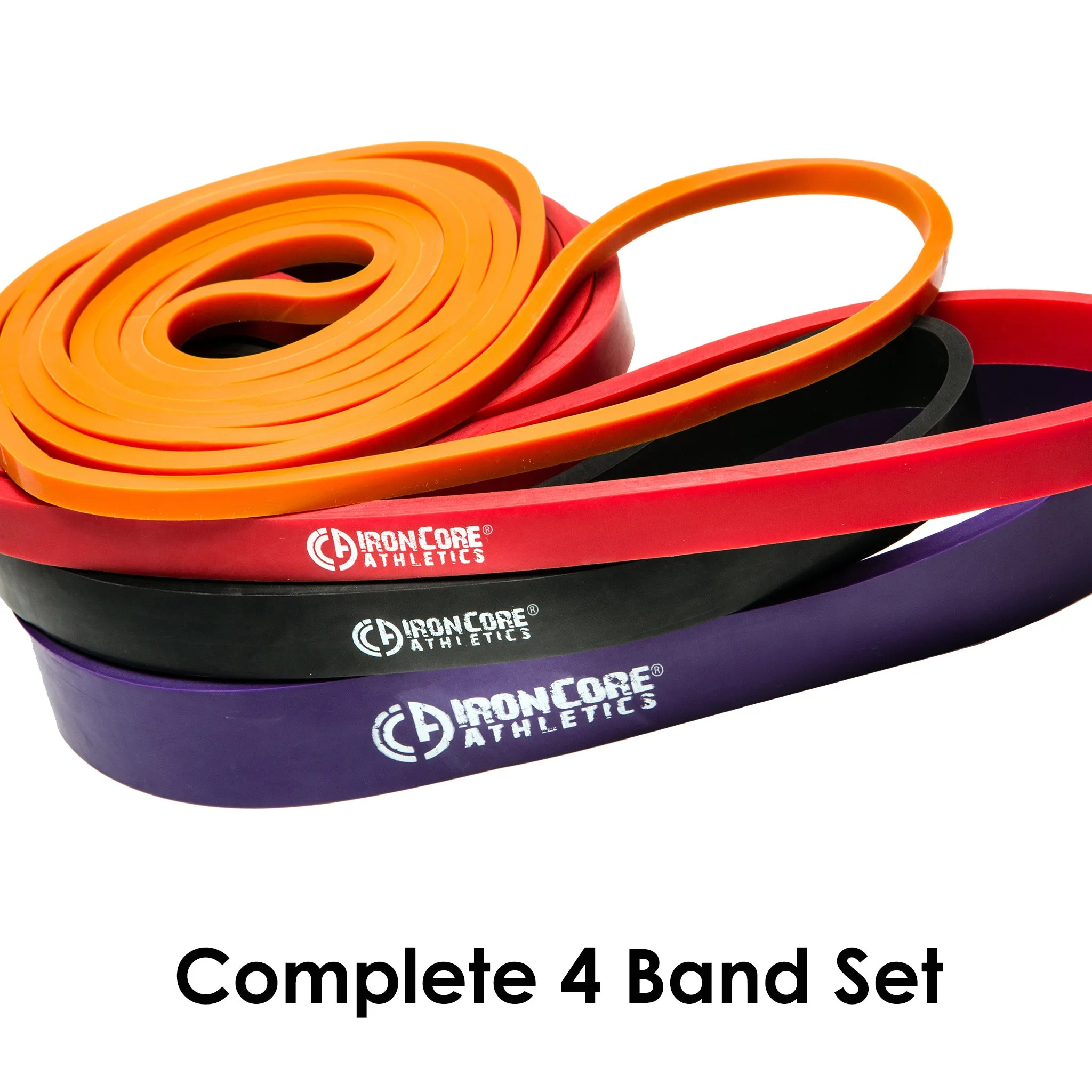 Set of 4 Pull Up Assistance bands - Bulk