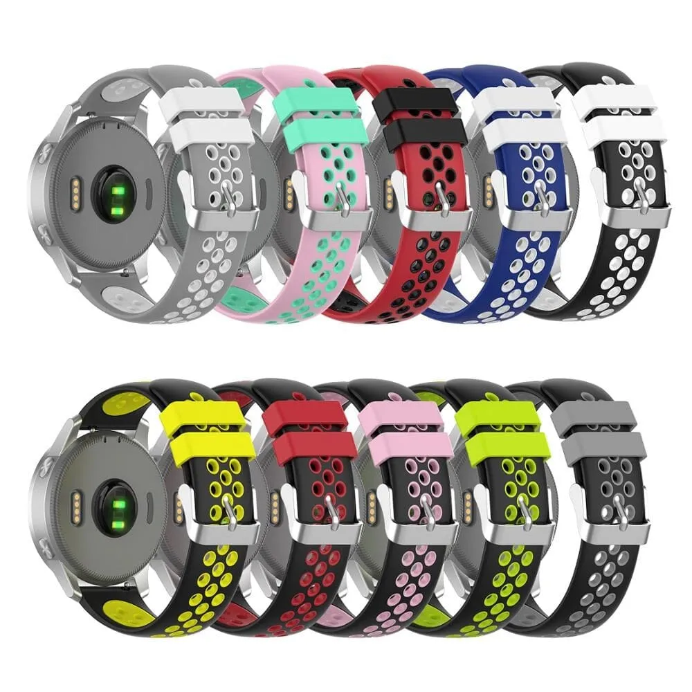 Silicone Sports Straps Compatible with the Samsung 22mm Range