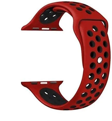 Sports Silicone Apple Watch Band (42/44/45/m)