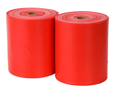 Sup-R Band Latex-Free Exercise Band - Twin-Pak - 100 yard - (2 - 50 yard boxes) - Red