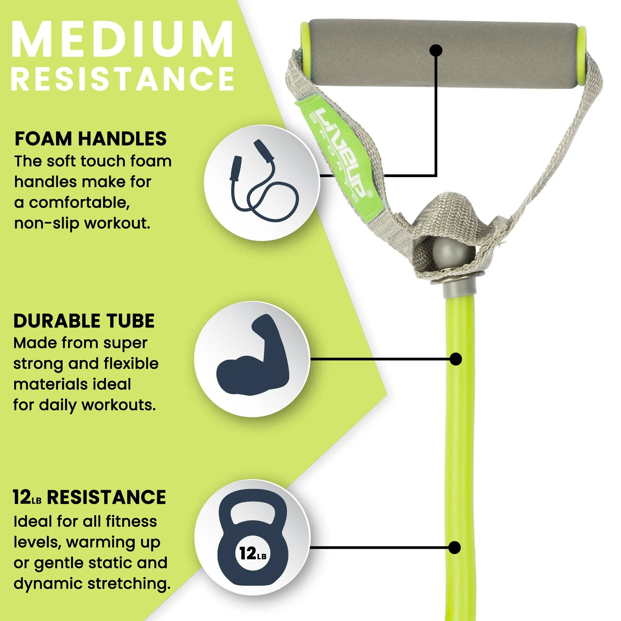 Toning Tube Green - Medium Resistance