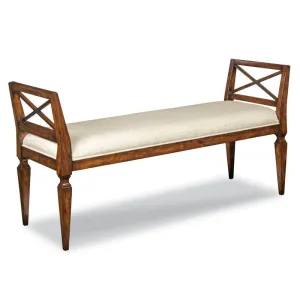 WoodBridge Furniture Neo-Classic Bench - 7200-10